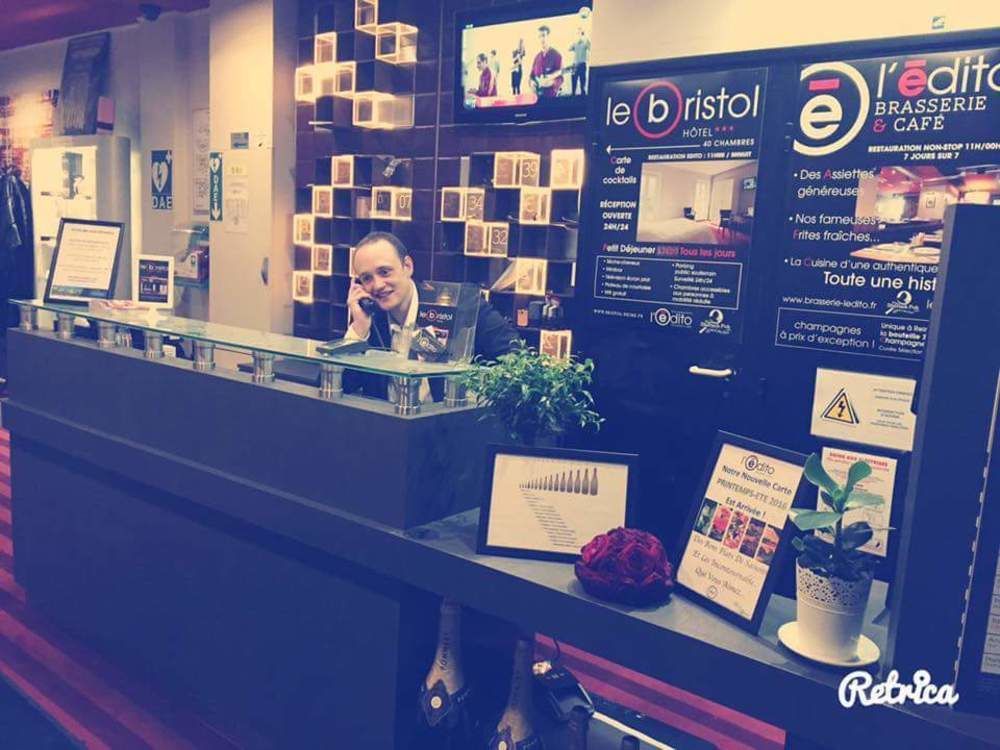 Hotel Bristol 兰斯 外观 照片